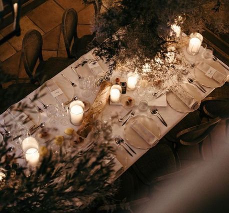 mesa de banquete